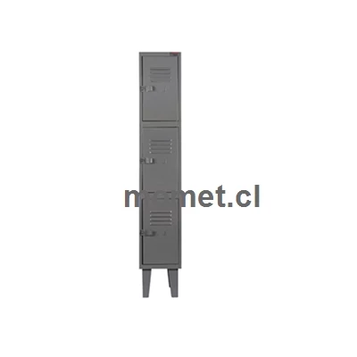 Locker metalico 1 cuerpo 3 cas