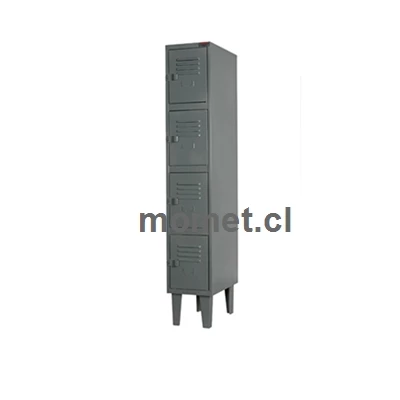 Locker metalico 1 cuerpo 4 cas