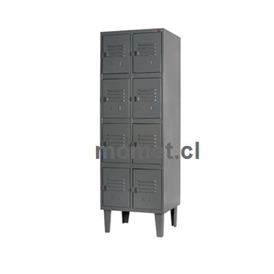 Locker metalico 2 cuerpos 8 ca