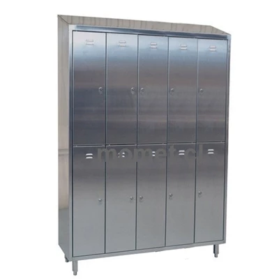 Lockers inoxidable cinco cuerpos