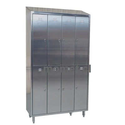 Lockers inoxidable cuatro cuerpos