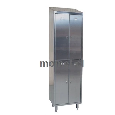 Lockers inoxidable dos cuerpos