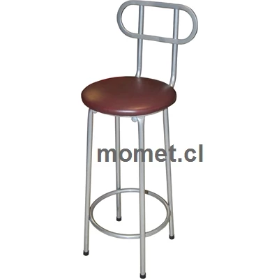 Taburete estandar tapizado con